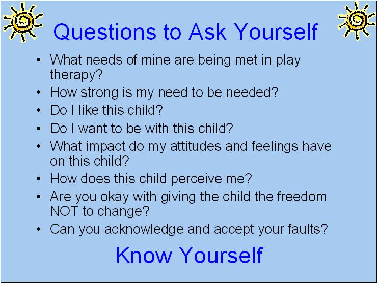 know Yourself Play Therapy CEUs